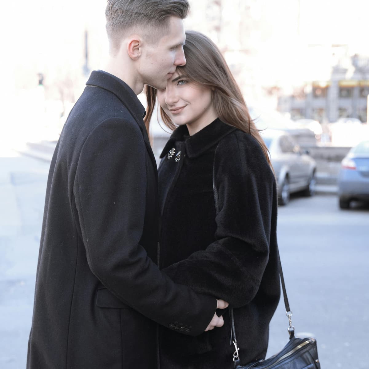 Couple having a meaningful conversation